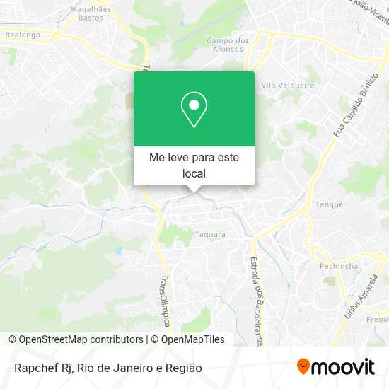Rapchef Rj mapa