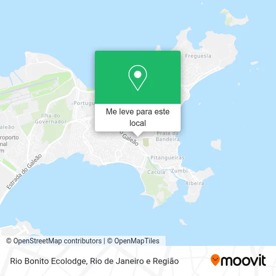 Rio Bonito Ecolodge mapa