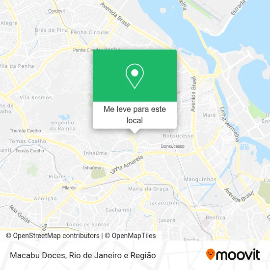 Macabu Doces mapa