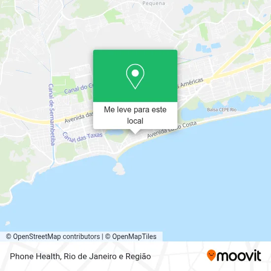 Phone Health mapa