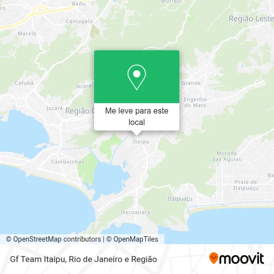 Gf Team Itaipu mapa