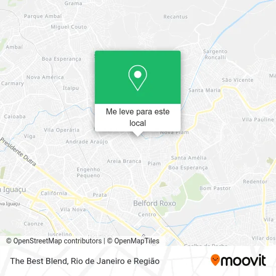 The Best Blend mapa