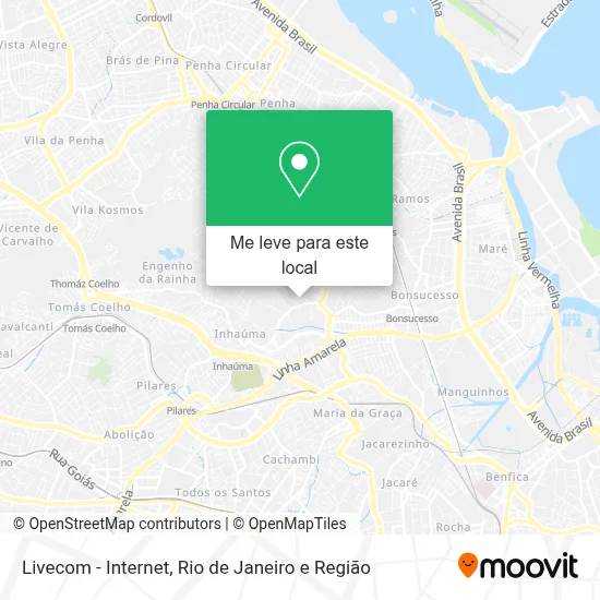 Livecom - Internet mapa