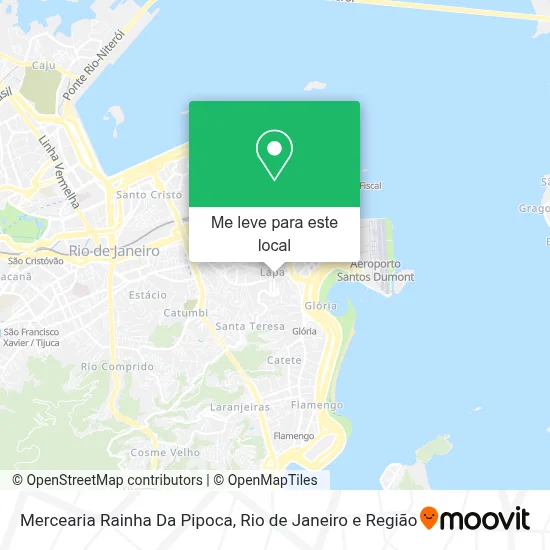 Mercearia Rainha Da Pipoca mapa