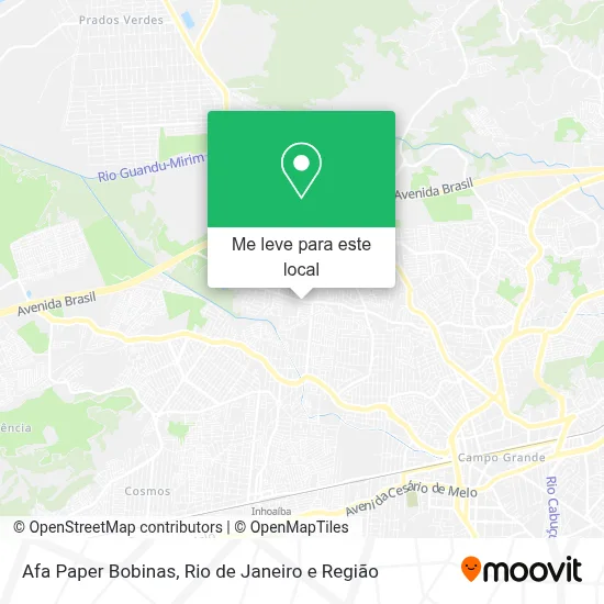 Afa Paper Bobinas mapa