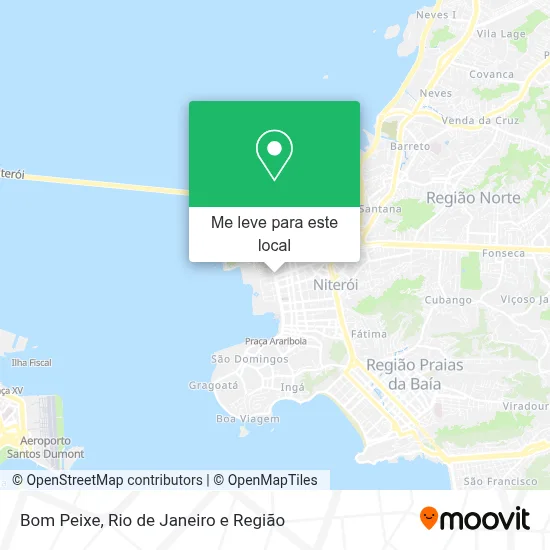 Bom Peixe mapa