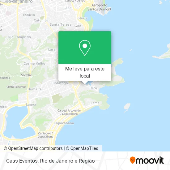 Cass Eventos mapa