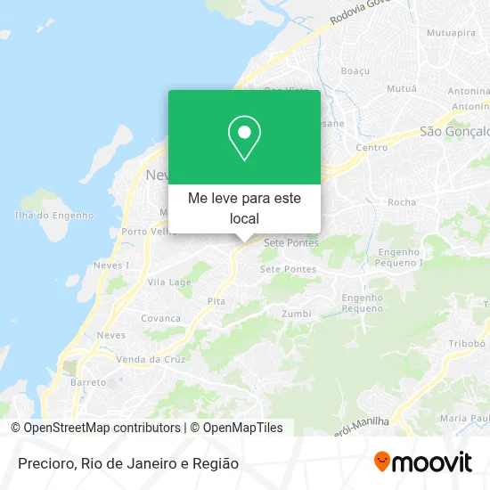 Precioro mapa