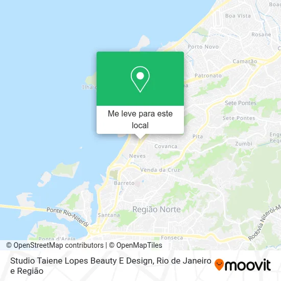 Studio Taiene Lopes Beauty E Design mapa