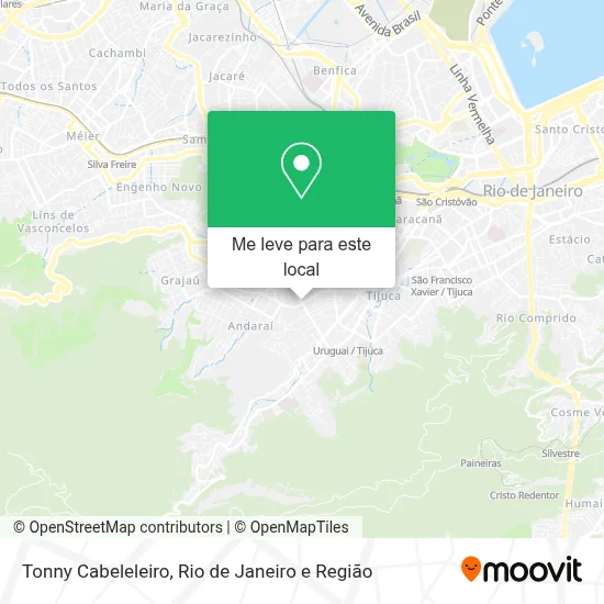 Tonny Cabeleleiro mapa