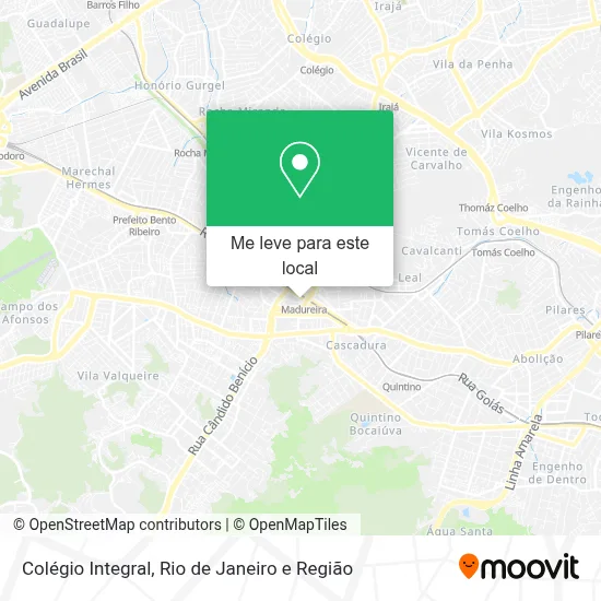 Colégio Integral mapa