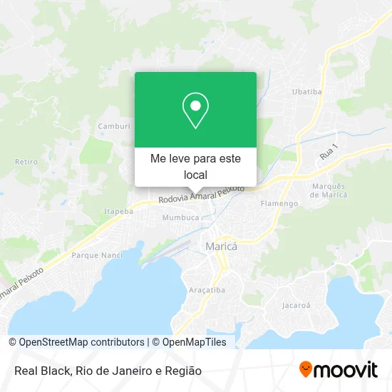 Real Black mapa