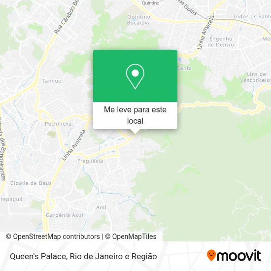 Queen's Palace mapa