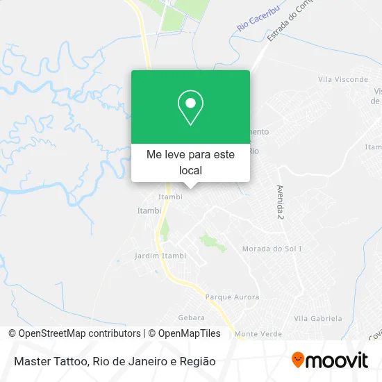 Master Tattoo mapa