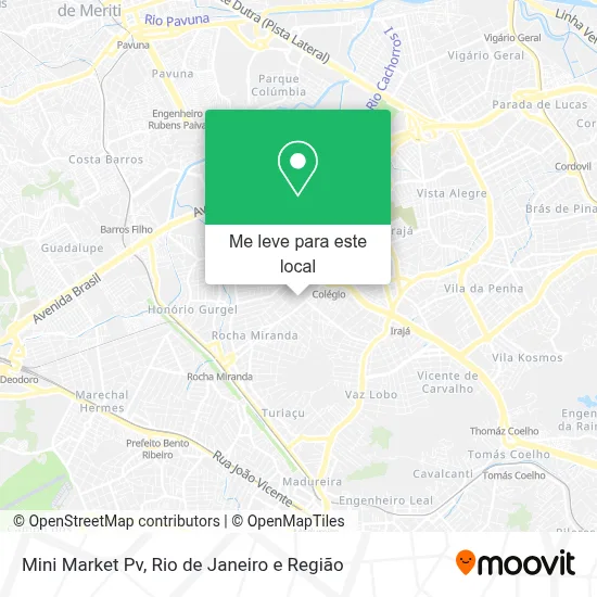 Mini Market Pv mapa