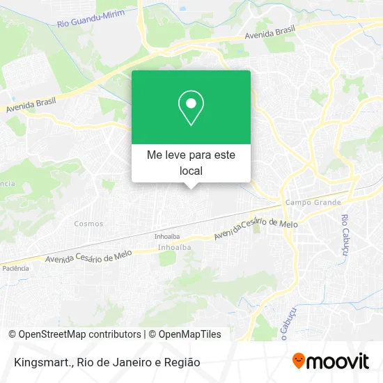 Kingsmart. mapa