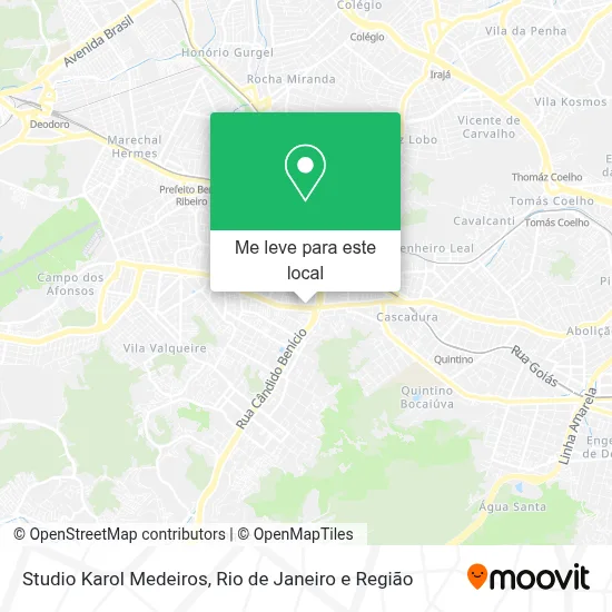 Studio Karol Medeiros mapa