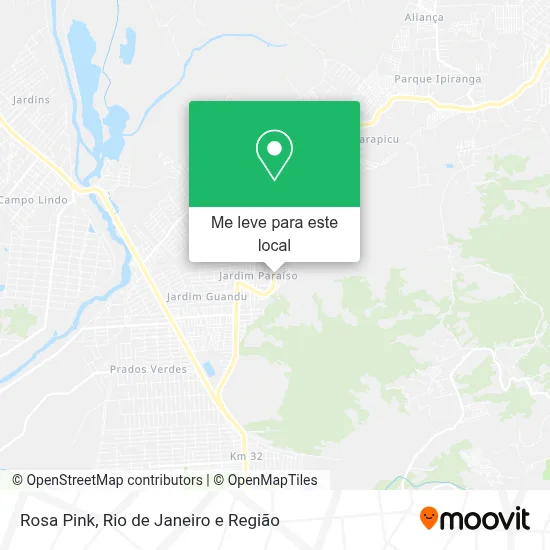 Rosa Pink mapa
