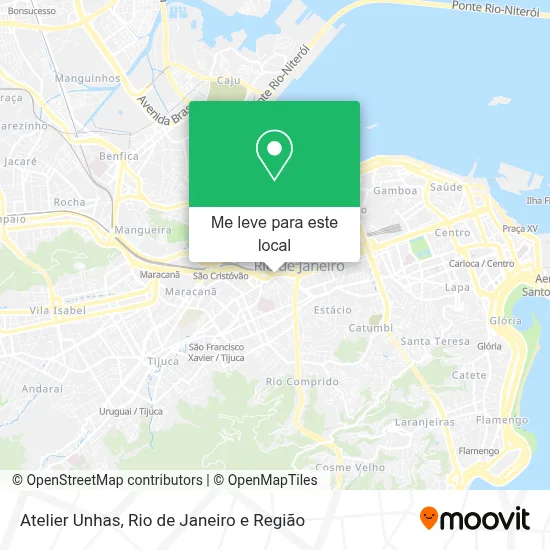 Atelier Unhas mapa