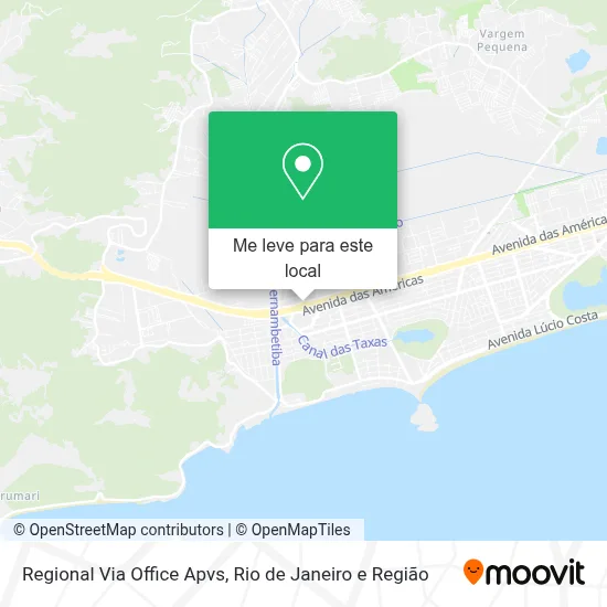 Regional Via Office Apvs mapa