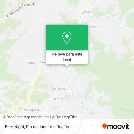 Beer Night mapa