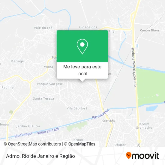 Admo mapa