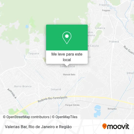 Valerias Bar mapa