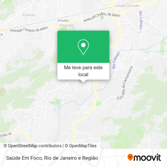 Saúde Em Foco mapa