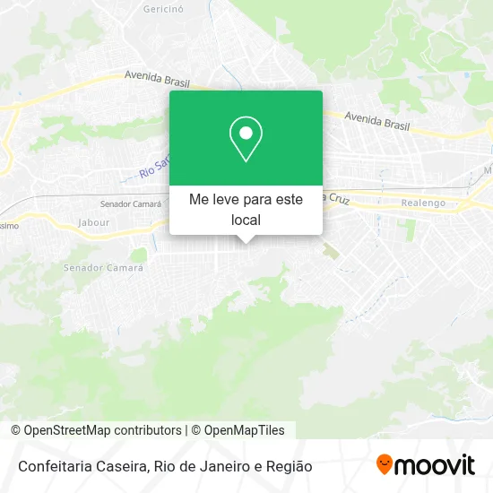 Confeitaria Caseira mapa