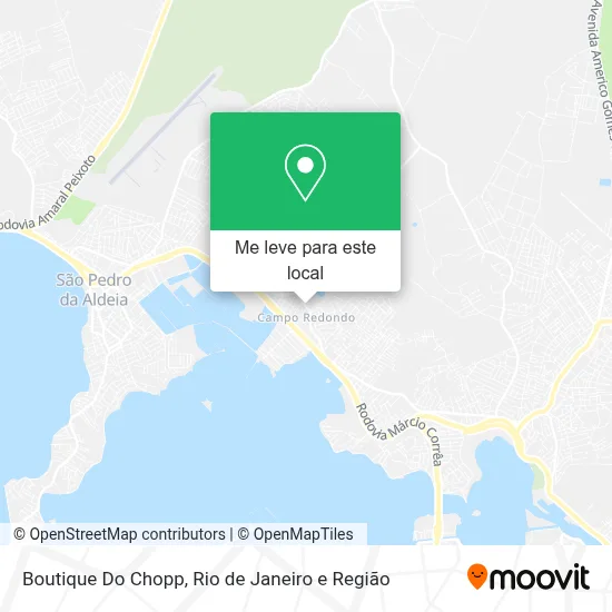 Boutique Do Chopp mapa