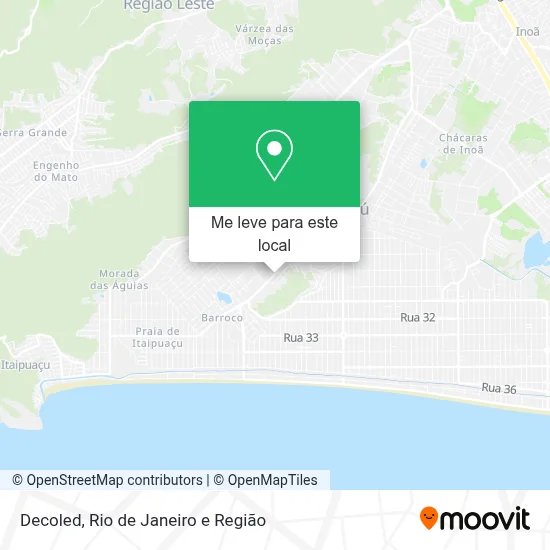 Decoled mapa