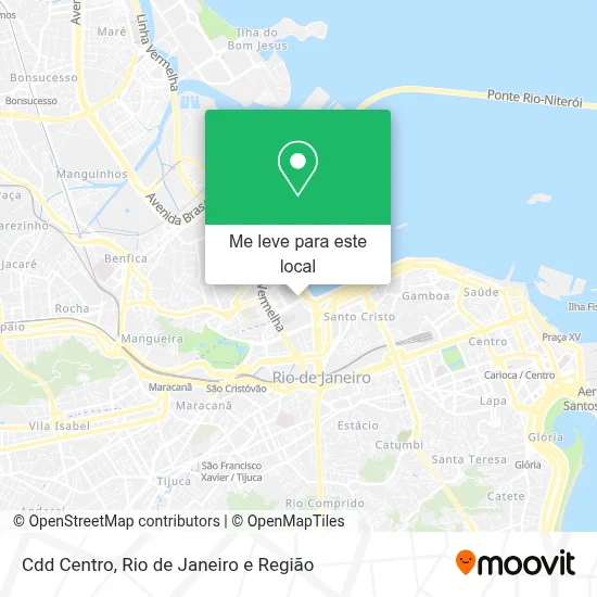 Cdd Centro mapa