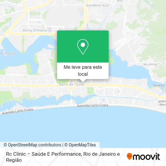 Rc Clinic – Saúde E Performance mapa