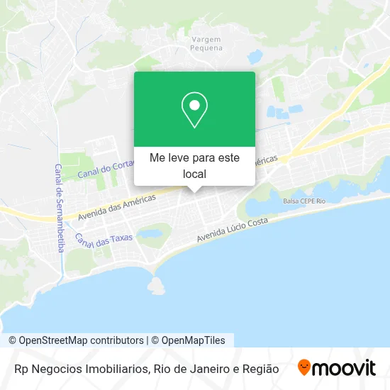Rp Negocios Imobiliarios mapa