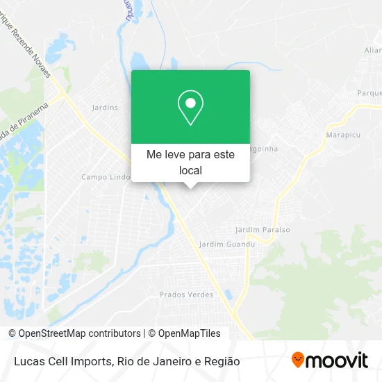 Lucas Cell Imports mapa