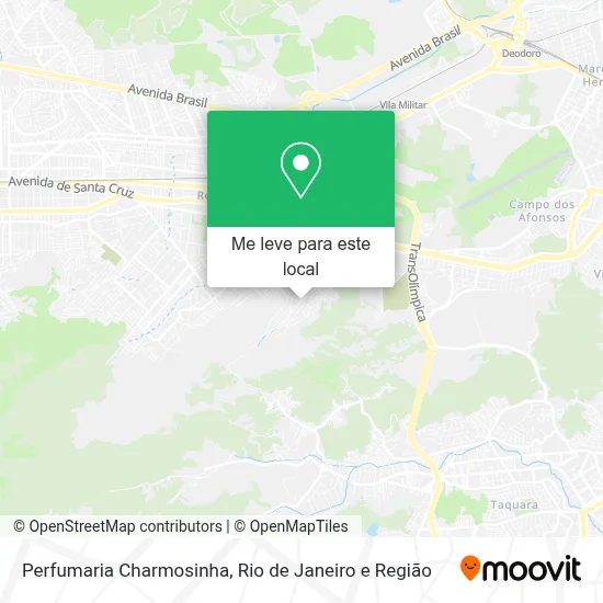 Perfumaria Charmosinha mapa