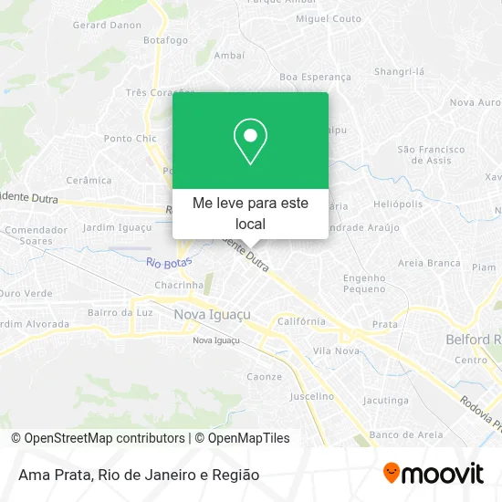 Ama Prata mapa