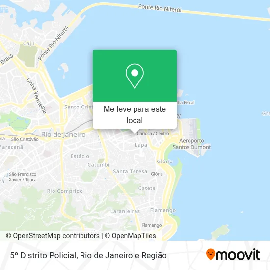 5º Distrito Policial mapa