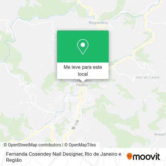 Fernanda Cosendey Nail Designer mapa