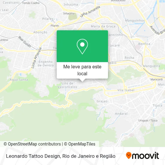 Leonardo Tattoo Design mapa