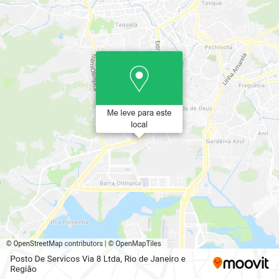 Posto De Servicos Via 8 Ltda mapa