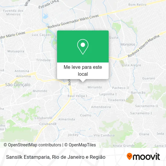 Sansilk Estamparia mapa