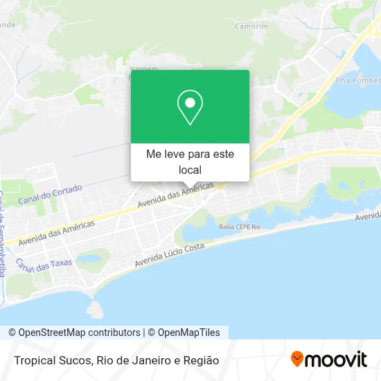 Tropical Sucos mapa