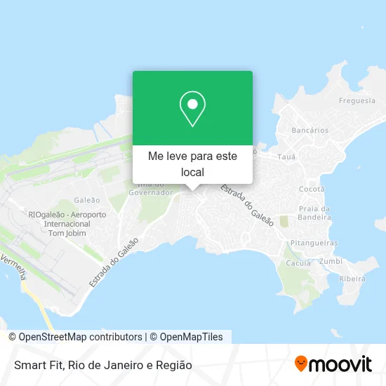 Smart Fit mapa