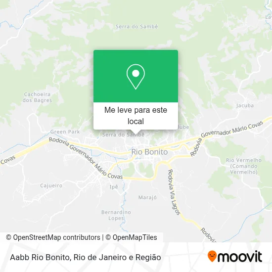 Aabb Rio Bonito mapa