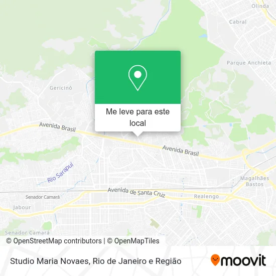 Studio Maria Novaes mapa