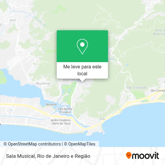 Sala Musical mapa