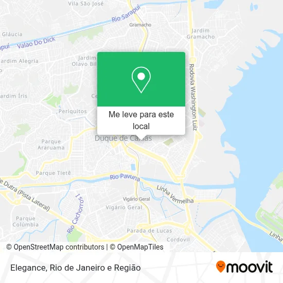 Elegance mapa