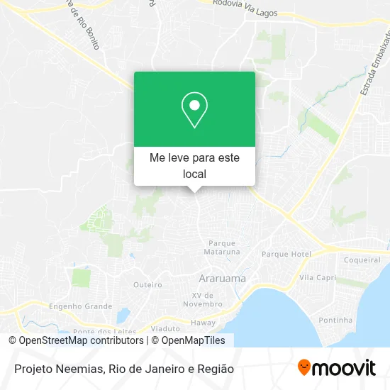Projeto Neemias mapa