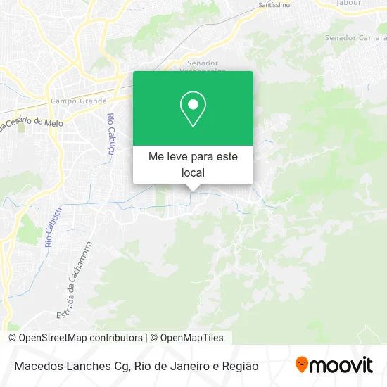 Macedos Lanches Cg mapa